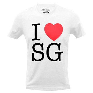 Giordano Men I Love SG Print T-Shirt | Shopee Singapore