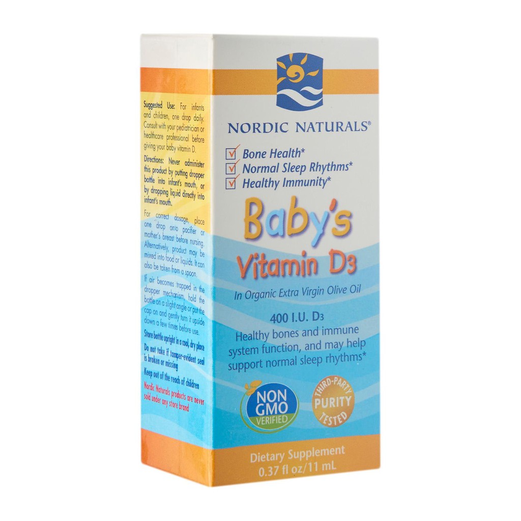 Nordic Naturals Baby's Vitamin D3 Shopee Singapore