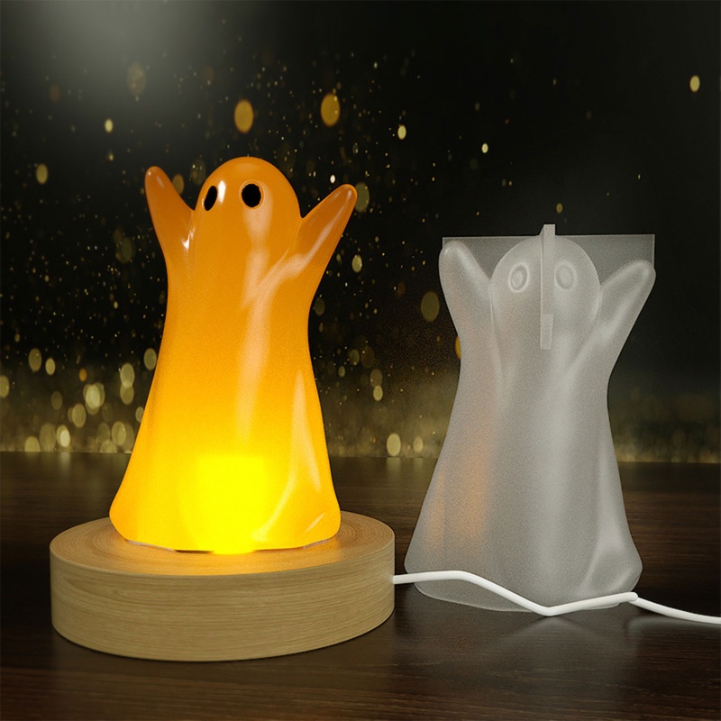 Image of Best LED Light Display Stand DIY Soap  Crafts Making Molds Handmade Gift  Silicone Molds Halloween Decor #4