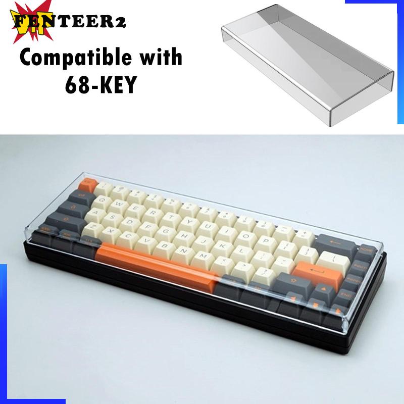 Mechanical Keyboard Dust Cover Transparent Easy to Use Home