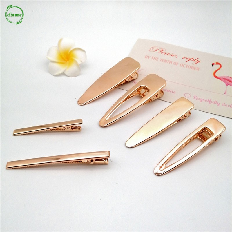 CF DIY Duck Clip Hollow Out Hair Accessories Jewelry Making Unique Alloy  Hair Clip | Shopee Singapore