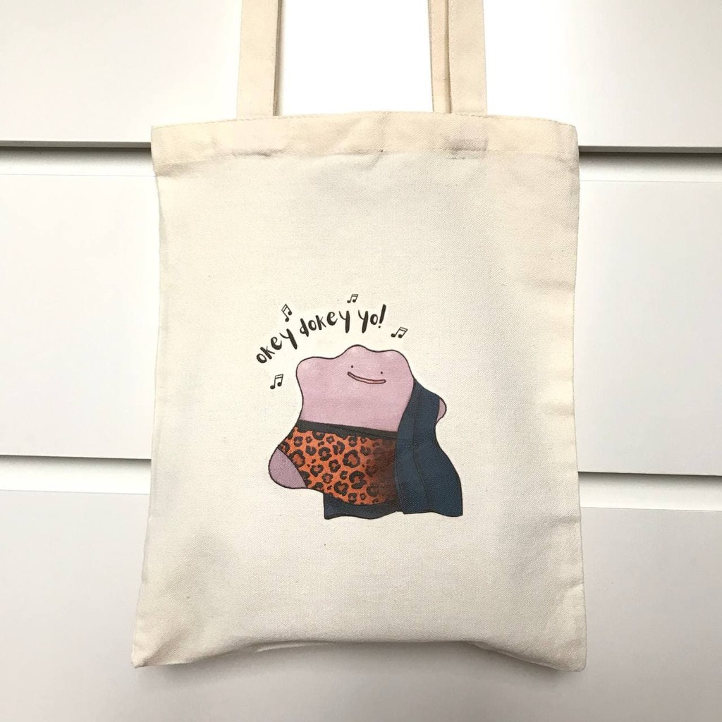 True Beauty Kdrama Okey Dokey Totebag Shopee Singapore