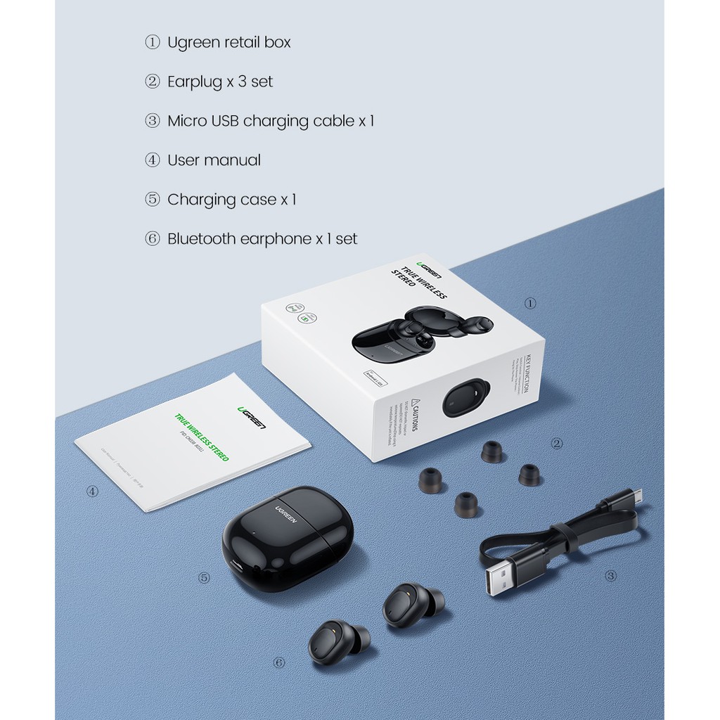 ugreen bluetooth earphone