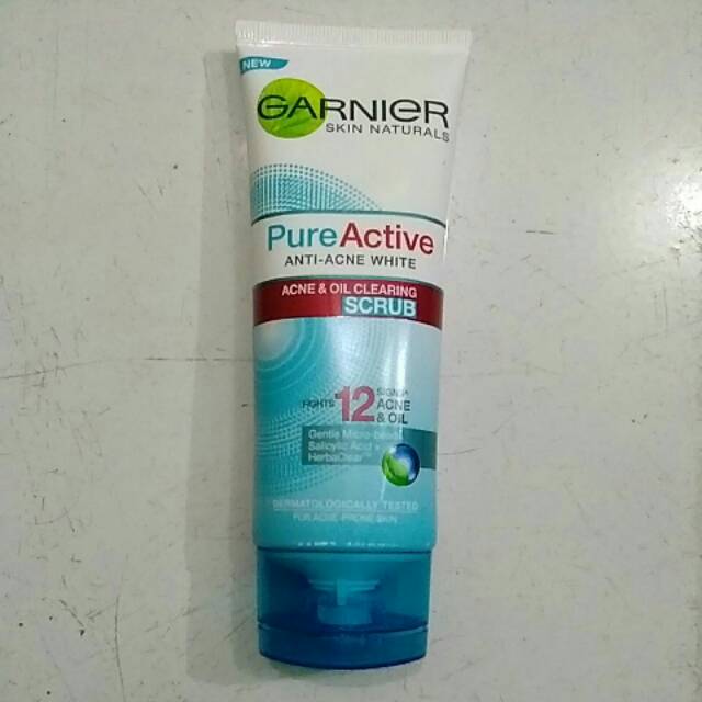 garnier pure anti acne white