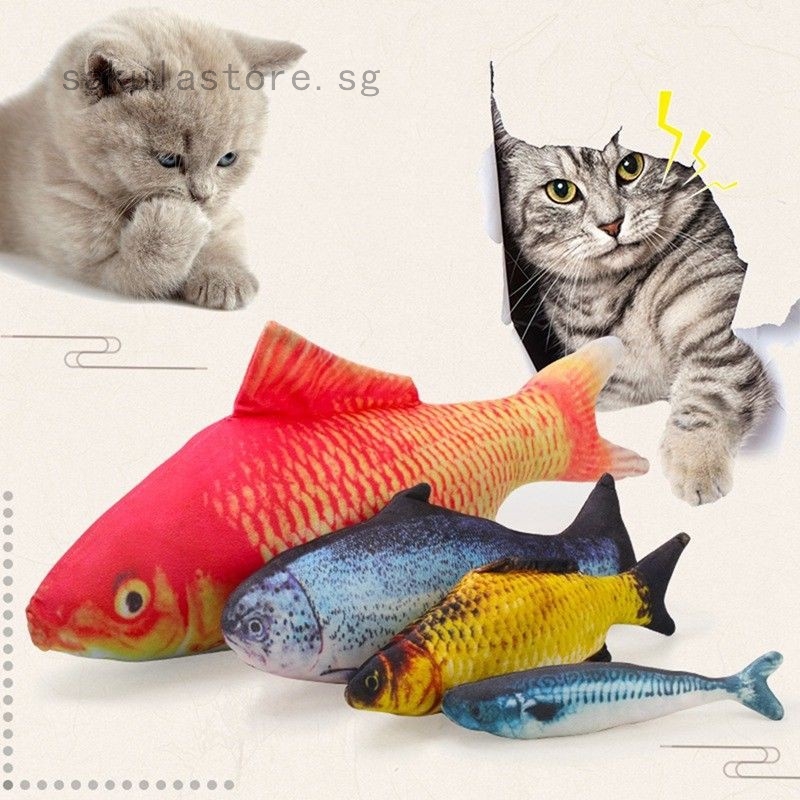 fake fish for cats