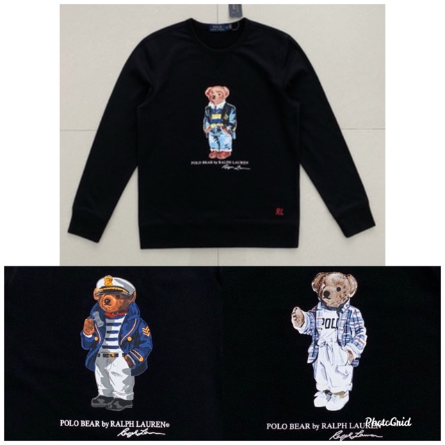 ralph lauren sweatshirt bear