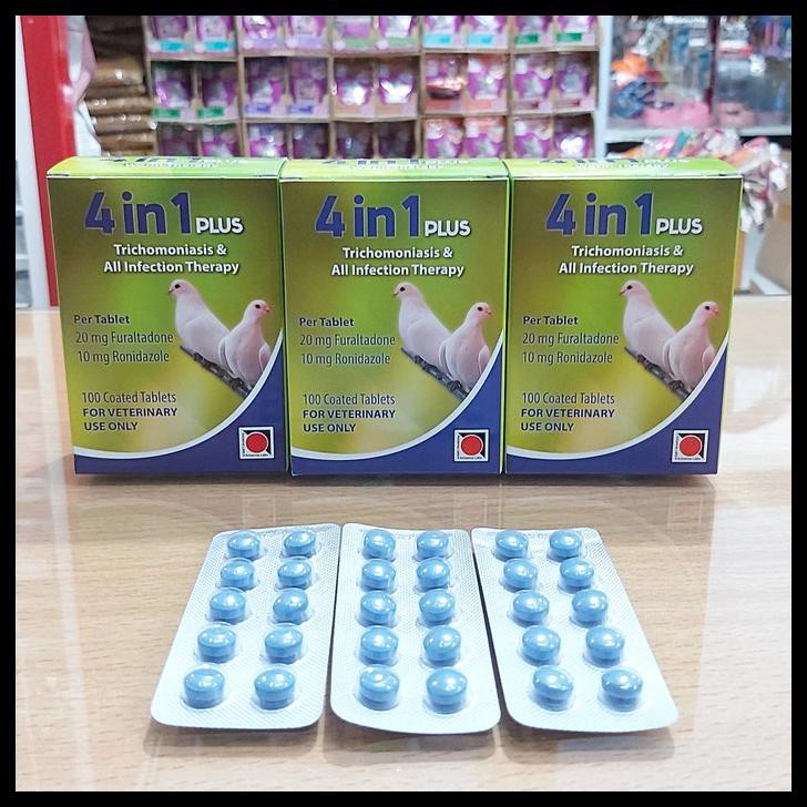 4 In 1 Plus Antibiotic Bird Medicine Diarrhea Ghoam Intestine Blood Infection Shopee Singapore
