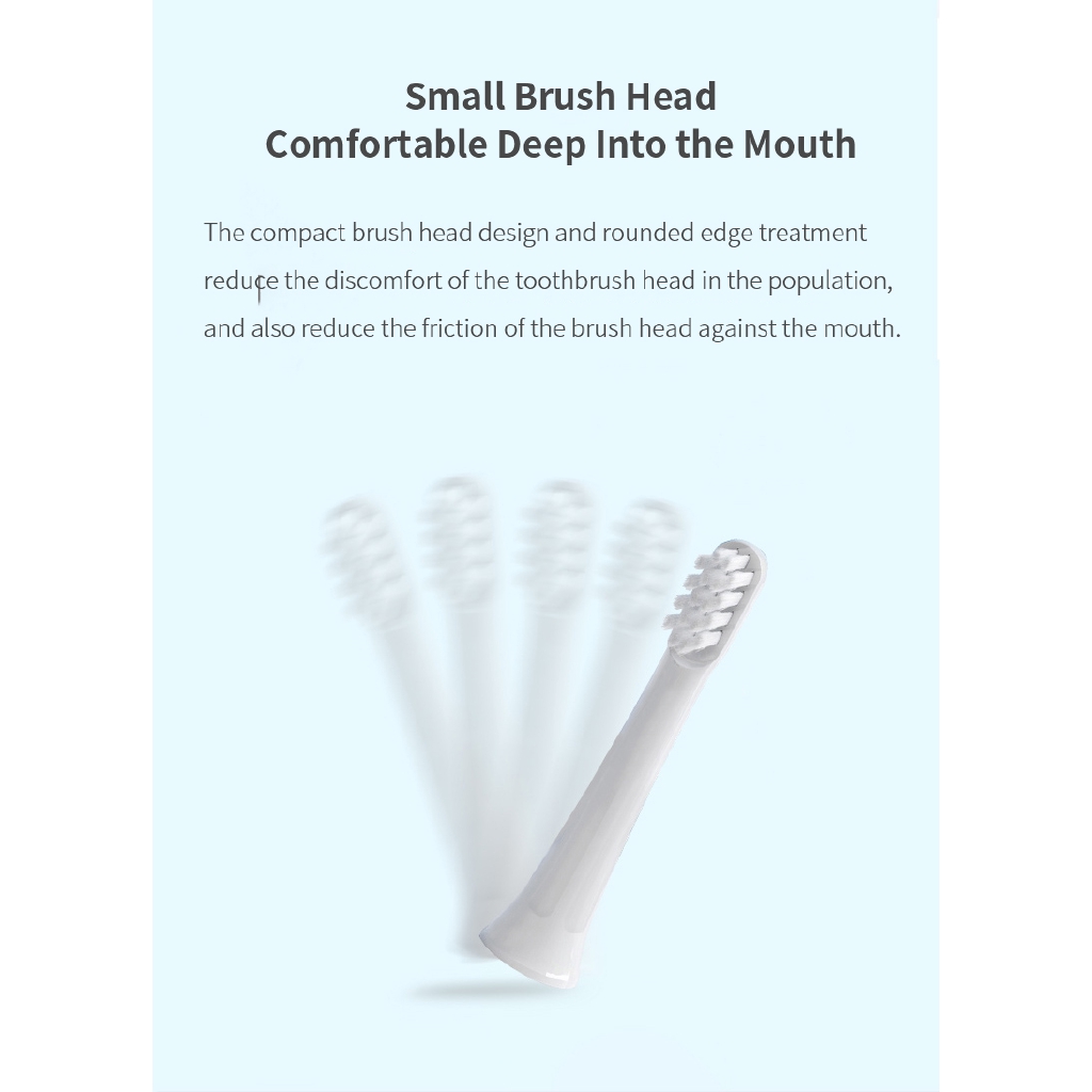 mi t100 toothbrush head