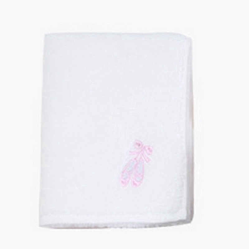 Blue MF 25x50cm 100% Cotton Embroider Cartoon Animal Pattern Sugar Color Soft Baby Children Kids Bathroom Hand Face Towel 