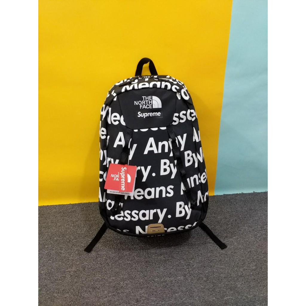 north face supreme bookbag