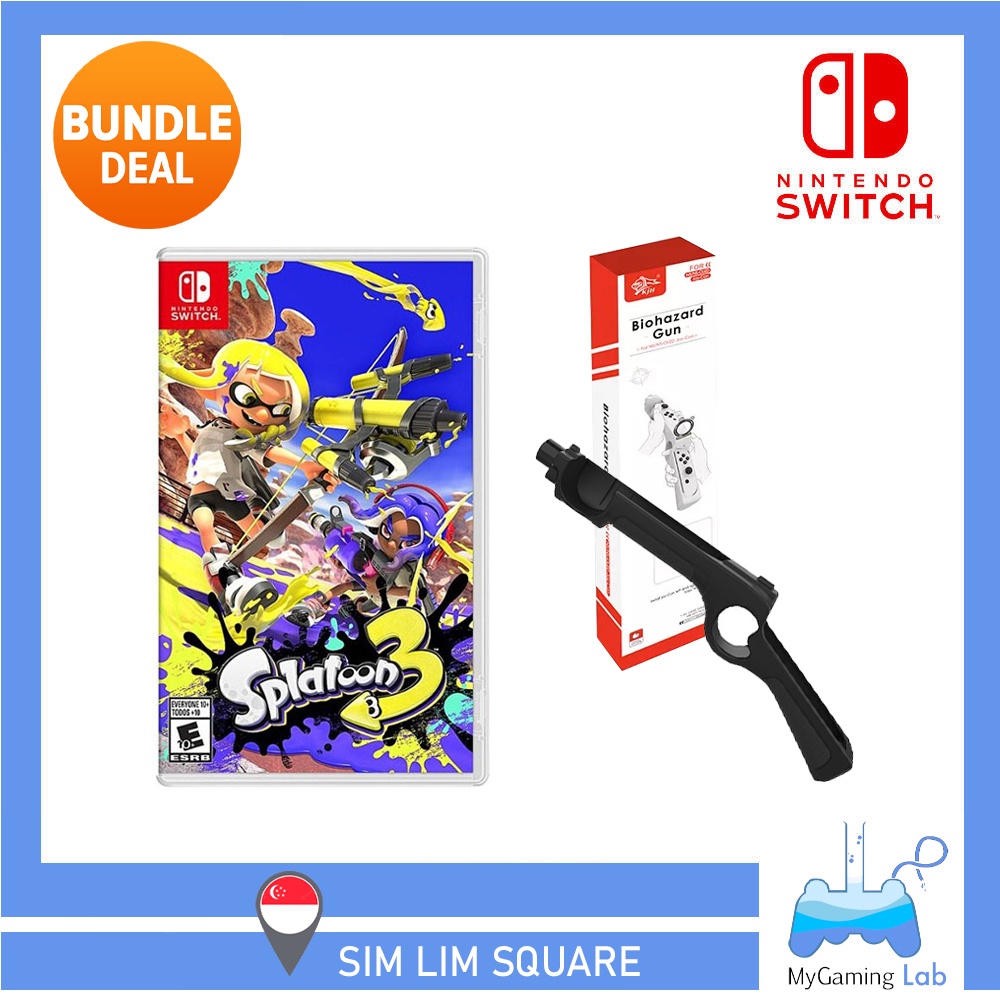 [SG] Nintendo Switch Game Splatoon 3 (MDEUS) Shopee Singapore