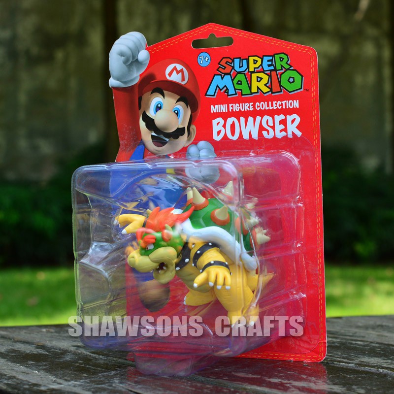 super mario bowser figure