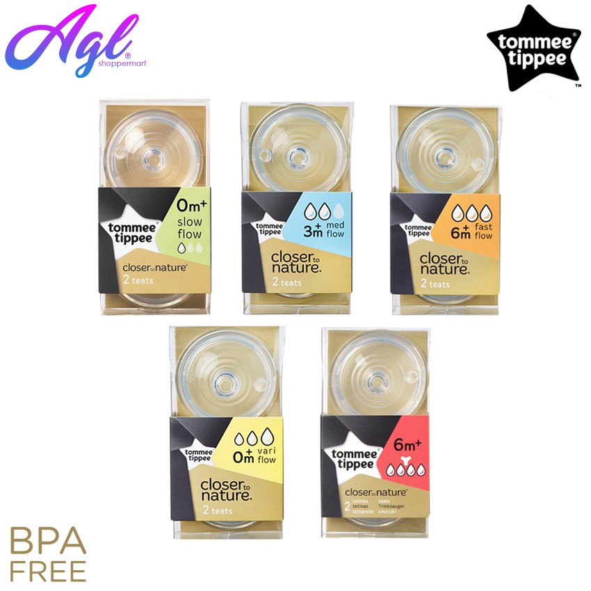 tommee tippee slow flow teats