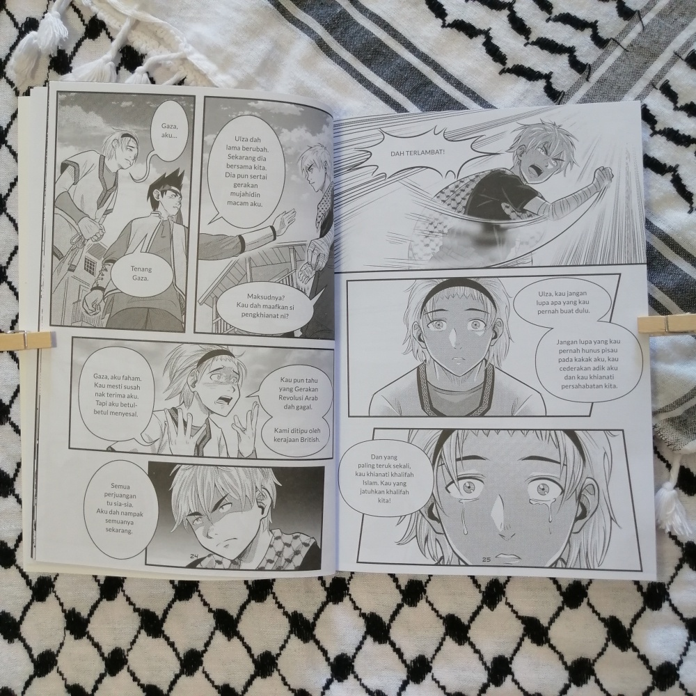 Gaza Mini Comics 7 When Youth Steps Protection Palestinal With If Moses Shopee Singapore