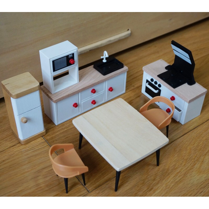 playtive junior dolls house furniture