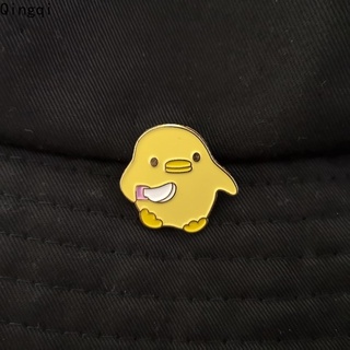 Image of thu nhỏ Little Yellow Chicken Enamel Pins Smol Knife Don't Kill My Vibe Brooch Badges Lapel Pin Animal Jewelry Gift for Kids Friends #5