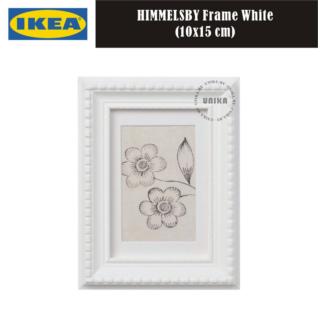 Ikea Himmelsby Frame White 10x15 Cm Shopee Singapore