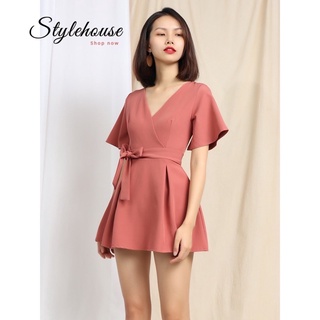 Image of [SGLocalSeller] *Stylehouse Nina Kimono Dress Romper (comes with slash)