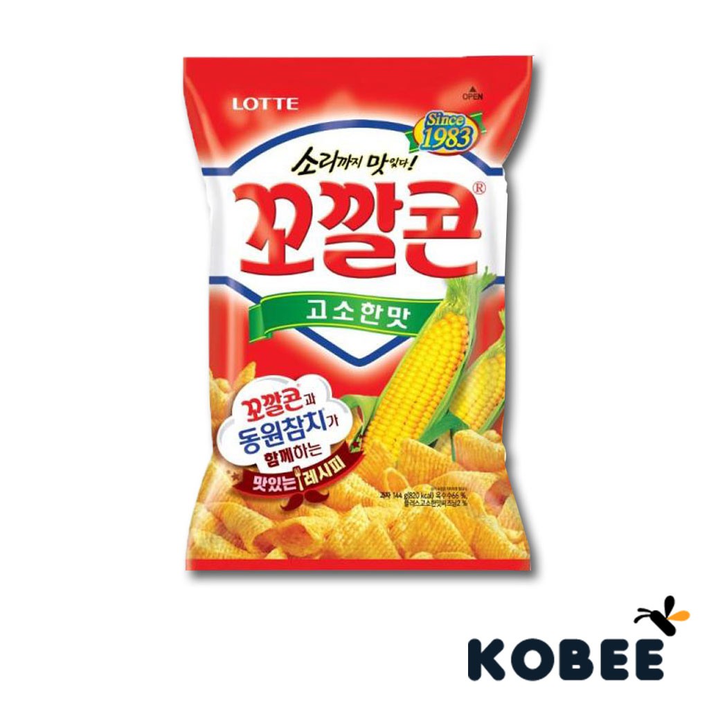 [Lotte] Popping Corn Chips 144g Shopee Singapore