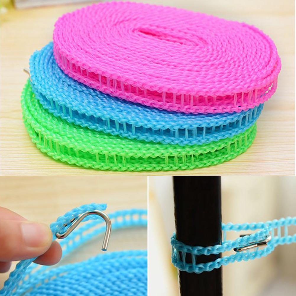 Clothes Laundry Lines Clothing Drying Line Cord String Rope Rack Hang ...