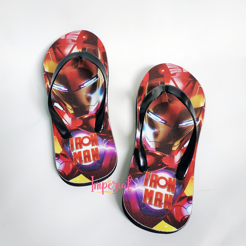 iron man slippers mens