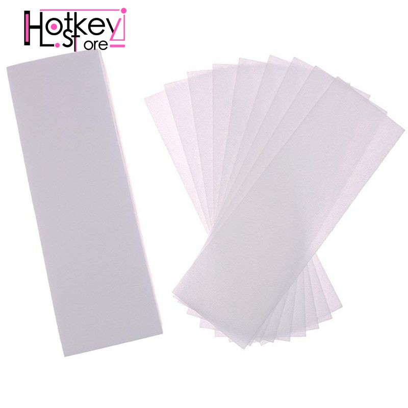 200 Pack Hair Removal Waxing Strips Non Woven Wax Strips Epilating