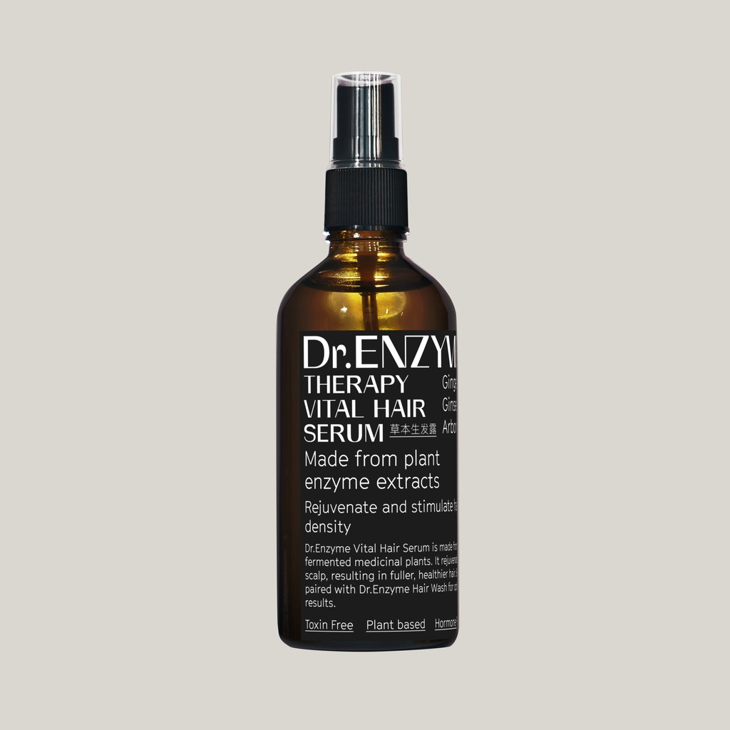 Dr Enzyme Vital Hair Serum For Hair Loss 100ml Shopee Singapore