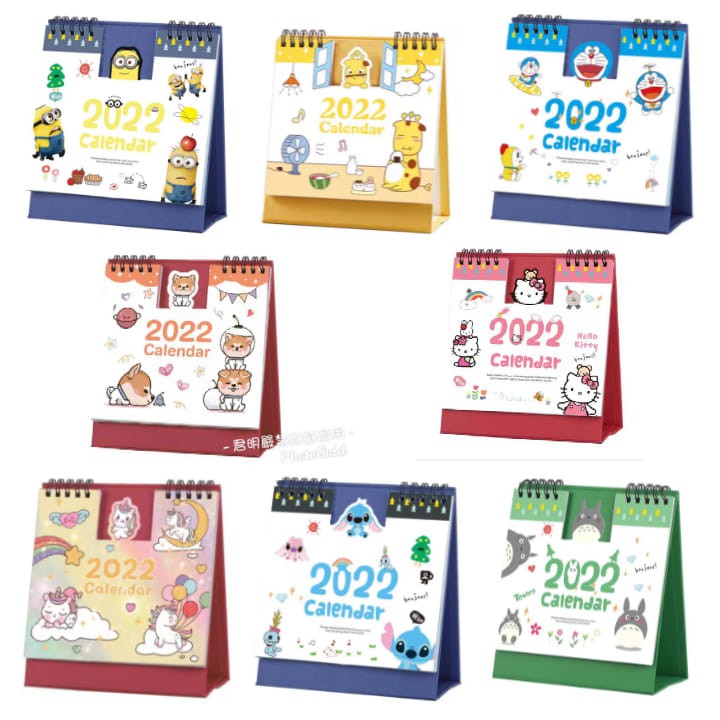 Tinkerbell Calendar 2022 2022 Desk Calendar Kitty Tinkerbell Stitch My Neighbor Totoro Challenge 2022  Cartoon Annual | Shopee Singapore