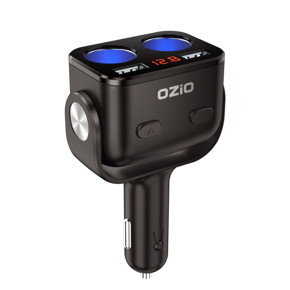 double socket car charger