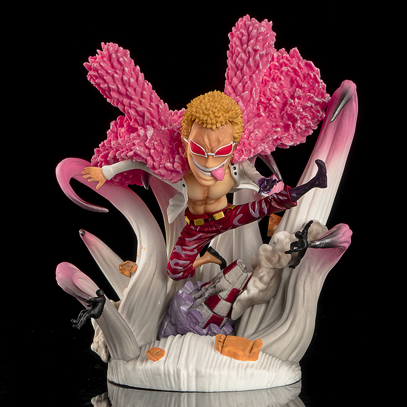 One Piece Figure Joker Doflamingo Gk Awakening Battle Ver Haki Ito Ito No Mi Seven Warlords Dressrosa Pvc Figure One Piece Devil Fruit Awakened Shopee Singapore