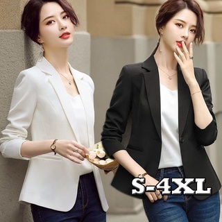 Womens blazer hot sale sleeve length