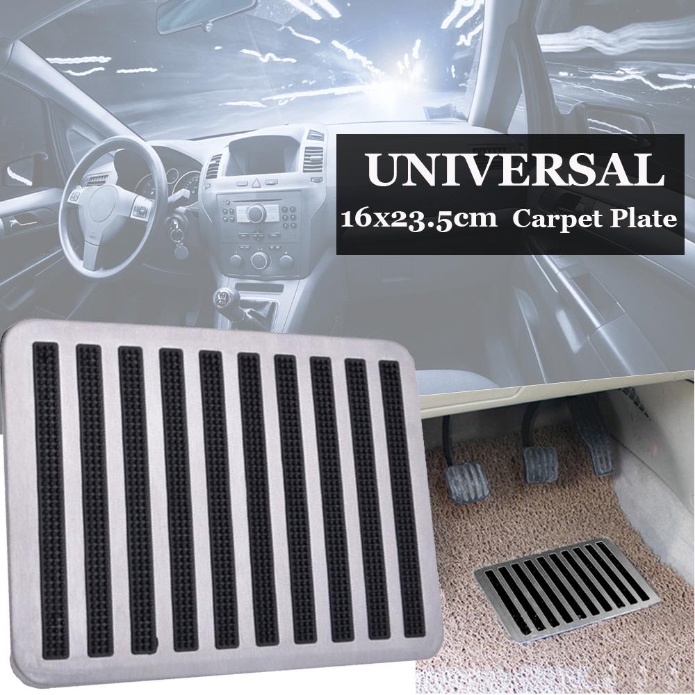Car Truck Floor Carpet Mat Patch Foot Heel Plate Pedal Pad Waterproof 23.5X16cm