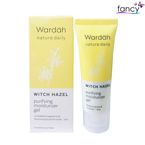 Wardah Purifying Moisturizer Gel 40ml Witch Hazel Shopee Singapore