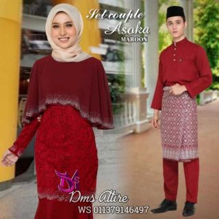  Dms Attire SET BAJU  KURUNG  MODEN  BAJU  MELAYU MODEN  