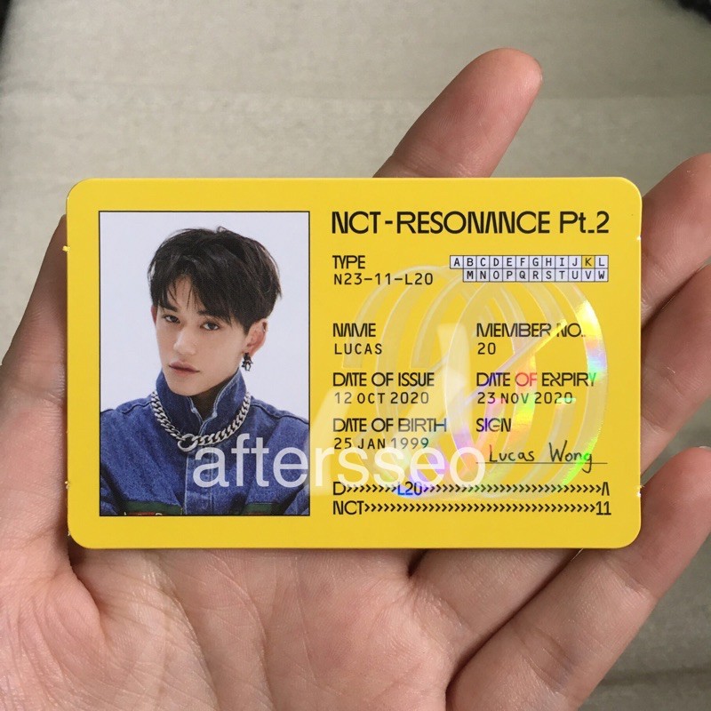 Lucas Departure Id Card (Booked) | Shopee Singapore