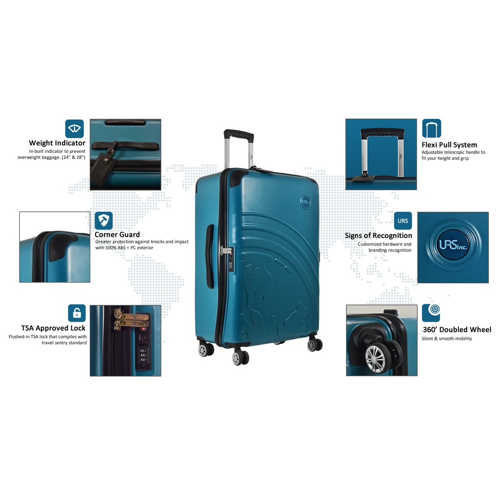 urs luggage 28 inch