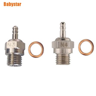 [Babystar] 1Pcs Universal #8 Glow Plug N3 N4 Spark Nitro Engine Parts For Hsp Rc Car Part