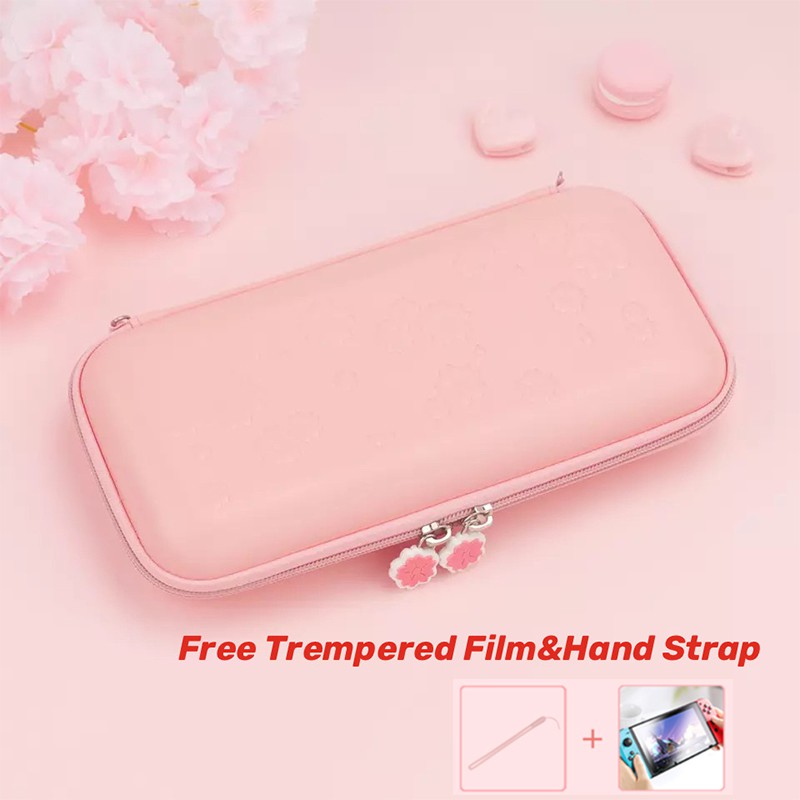 nintendo switch protective case pink