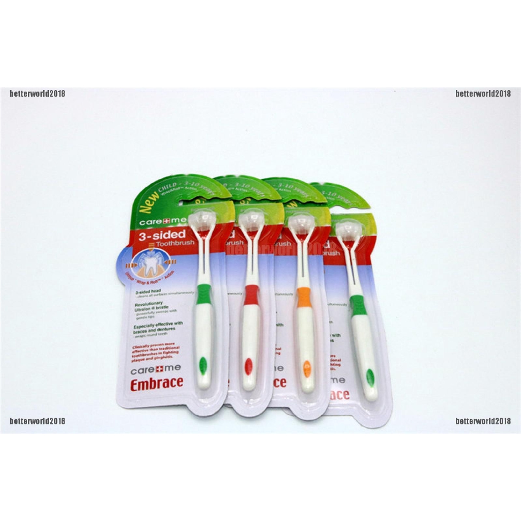best 3 sided toothbrush