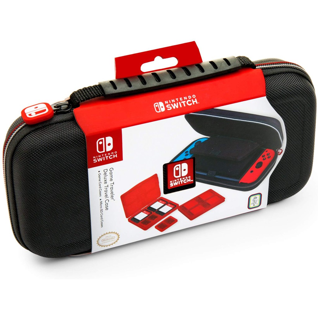 nintendo switch with carrying case