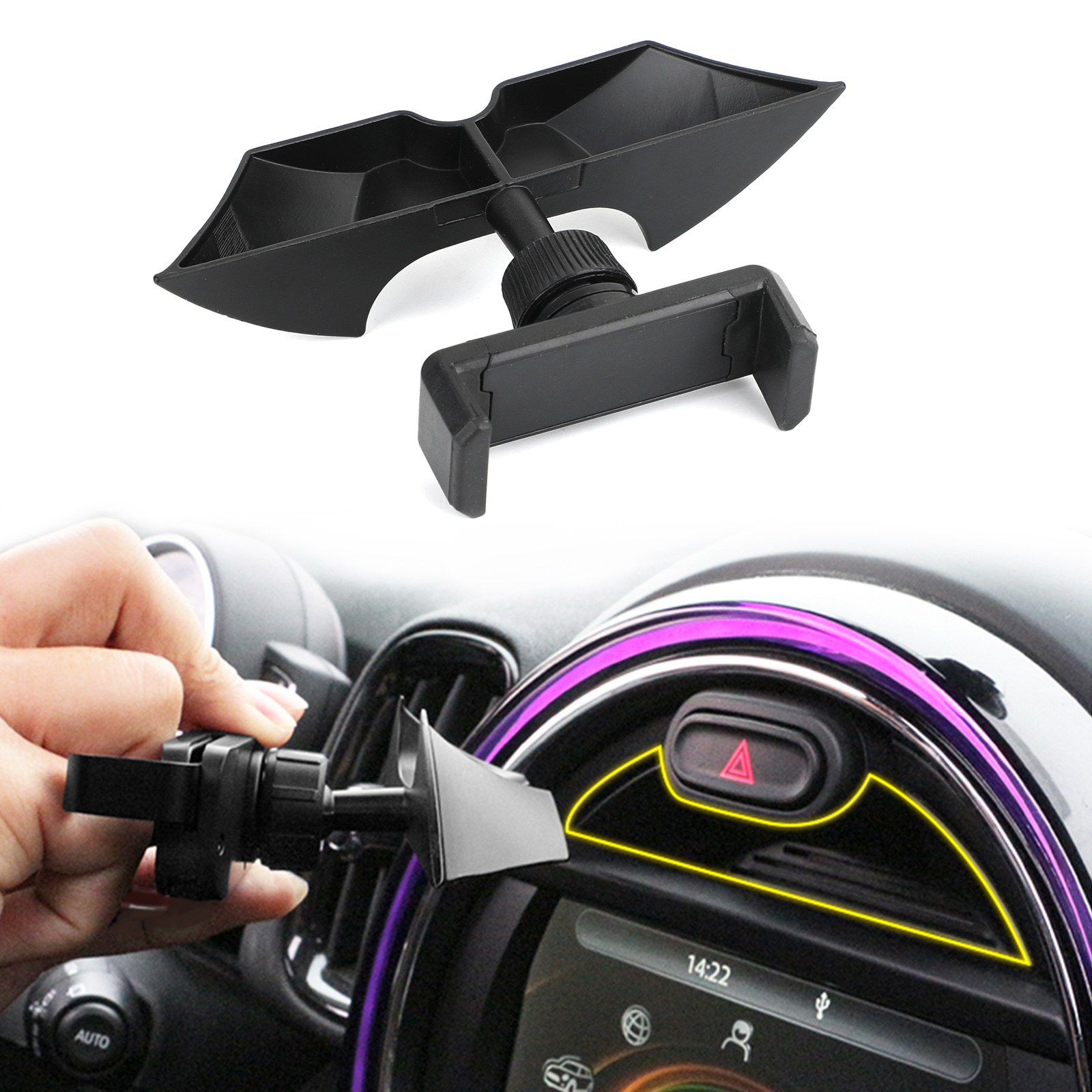 mini cooper phone stand