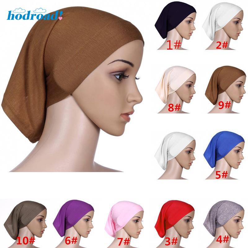 Women’s Solid Color Plain Hijab Head Coverchief | Shopee Singapore