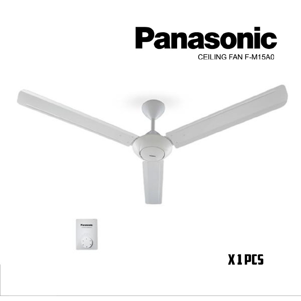 Panasonic 60 Ceiling Fan Regulator 150cm M15a0 White Black Gold