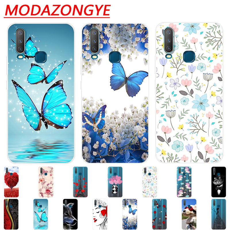 Vivo Y15 Silicone Tpu Back Cover Soft Phone Case For Vivoy15 Y 15 Case Shopee Singapore