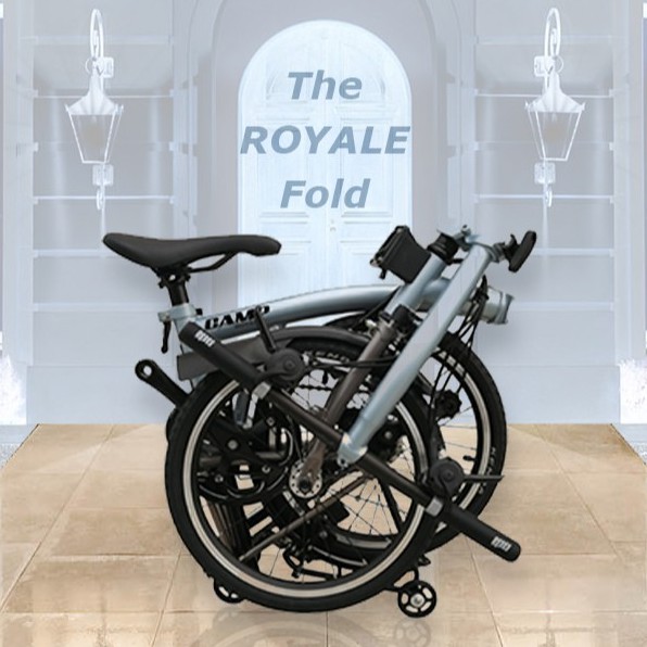camp royale folding bike