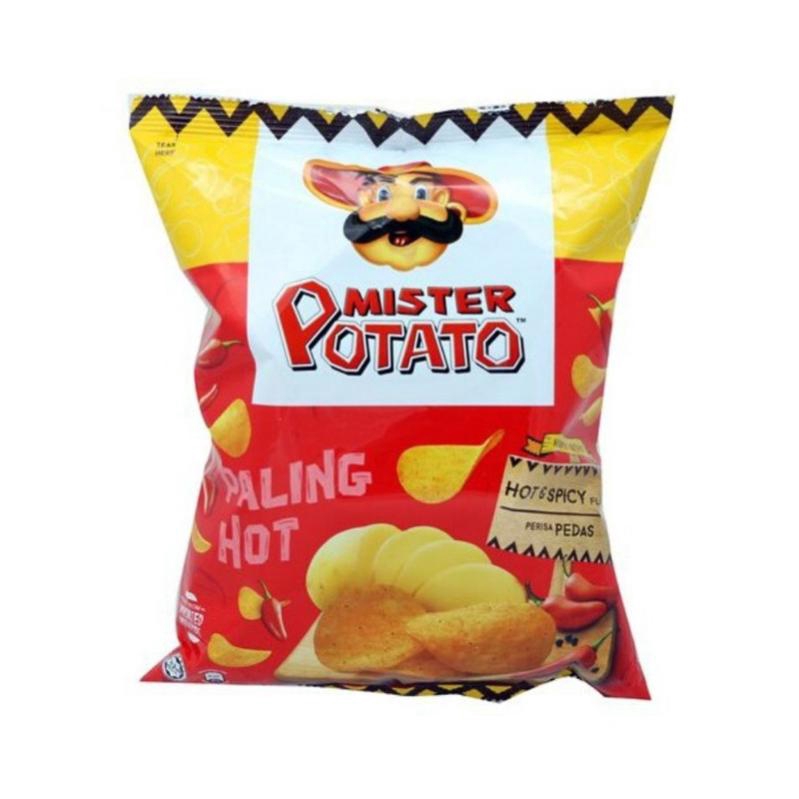 Mister Potato Chips 75g Hot & Spicy Mr Potato Chips | Shopee Singapore