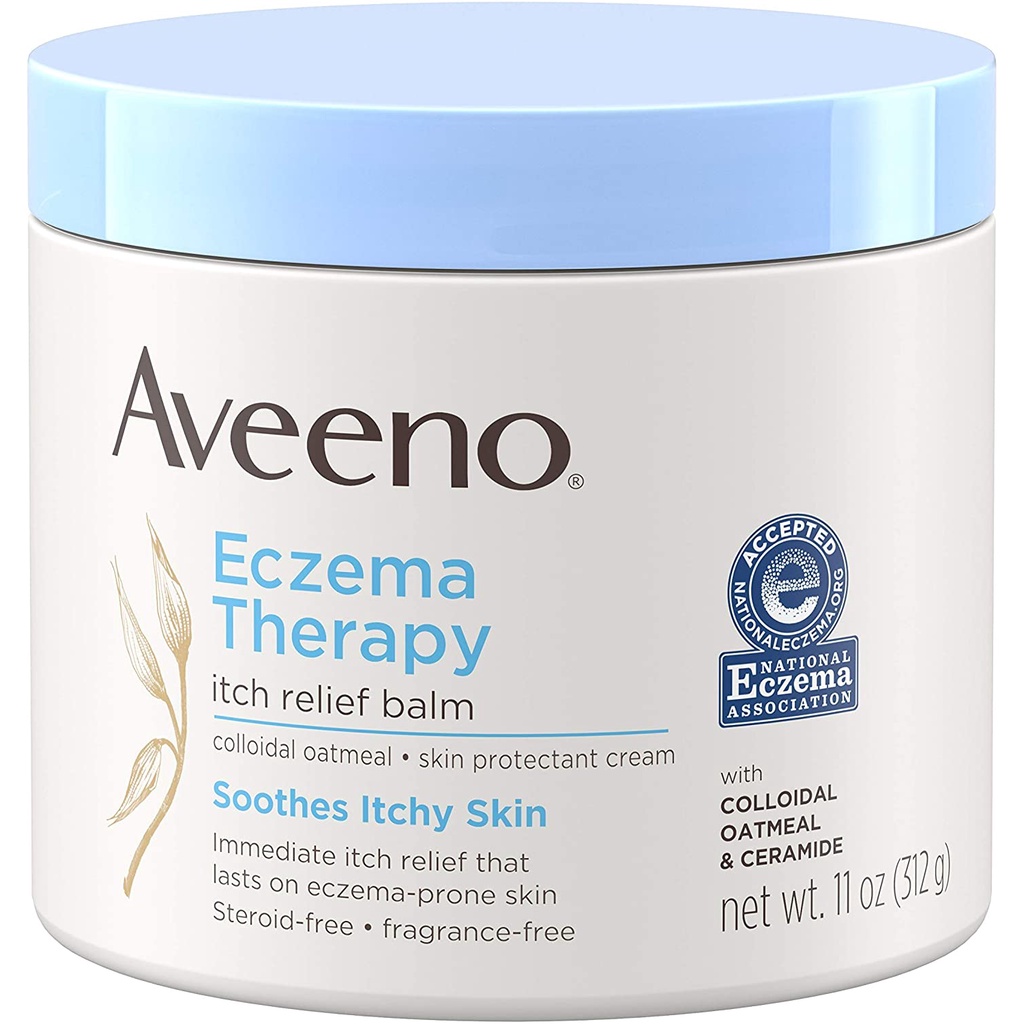 Aveeno, Eczema Therapy Itch Relief Balm, 11 oz (312 g) | Shopee Singapore