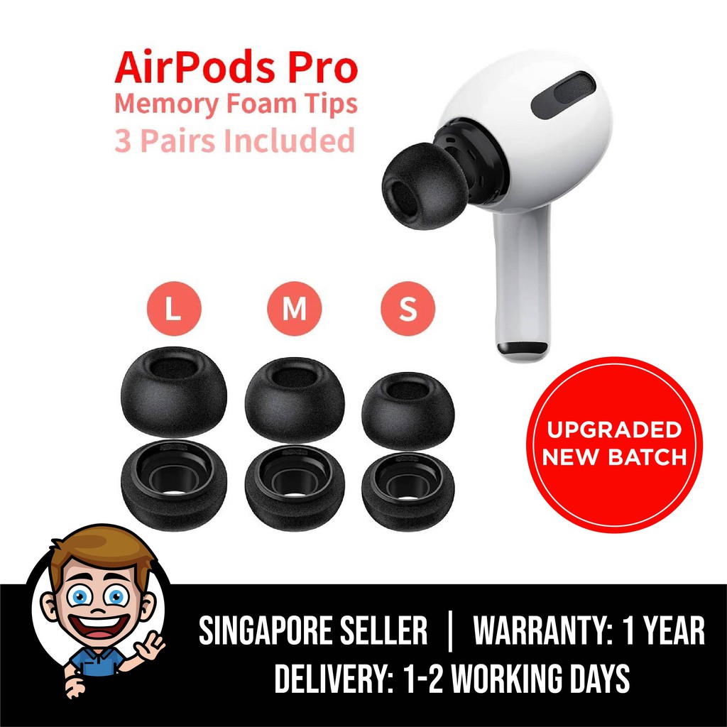 memory foam airpod tips