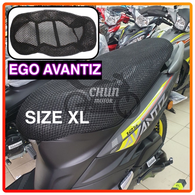 Shop Malaysia Yamaha Ego Avantiz Ego Solariz Seat Cover Net Motorcycle Jaring Good Quality Net Shopee Singapore