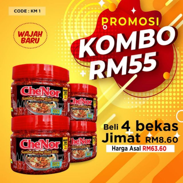 Sambal Garing Che Nor Food Drinks Instant Food On Carousell